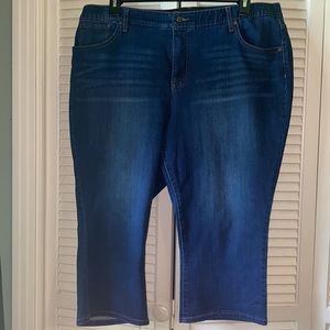 Kim Rogers Jean capris Size 20W